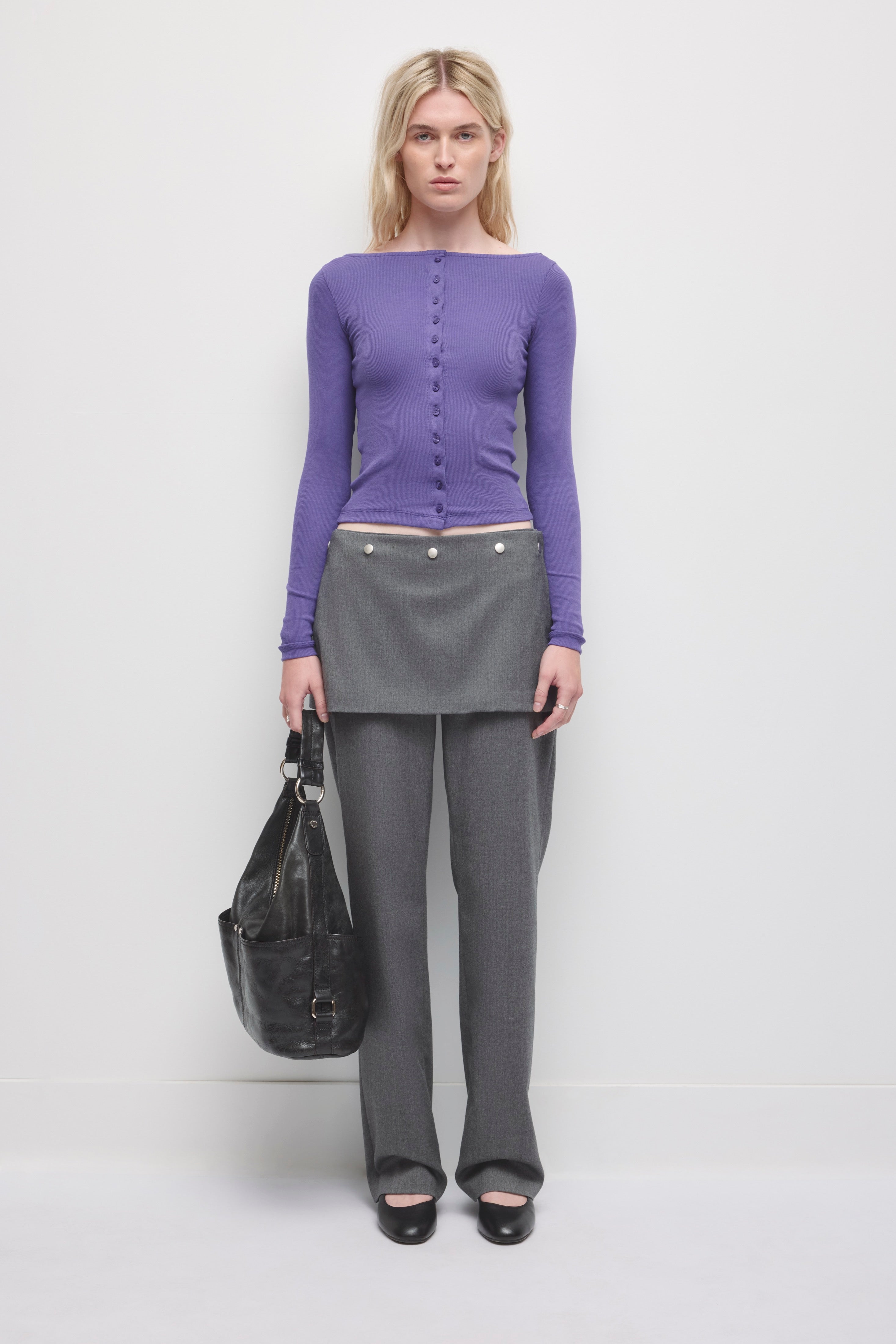 Women's Boatneck Cardigan