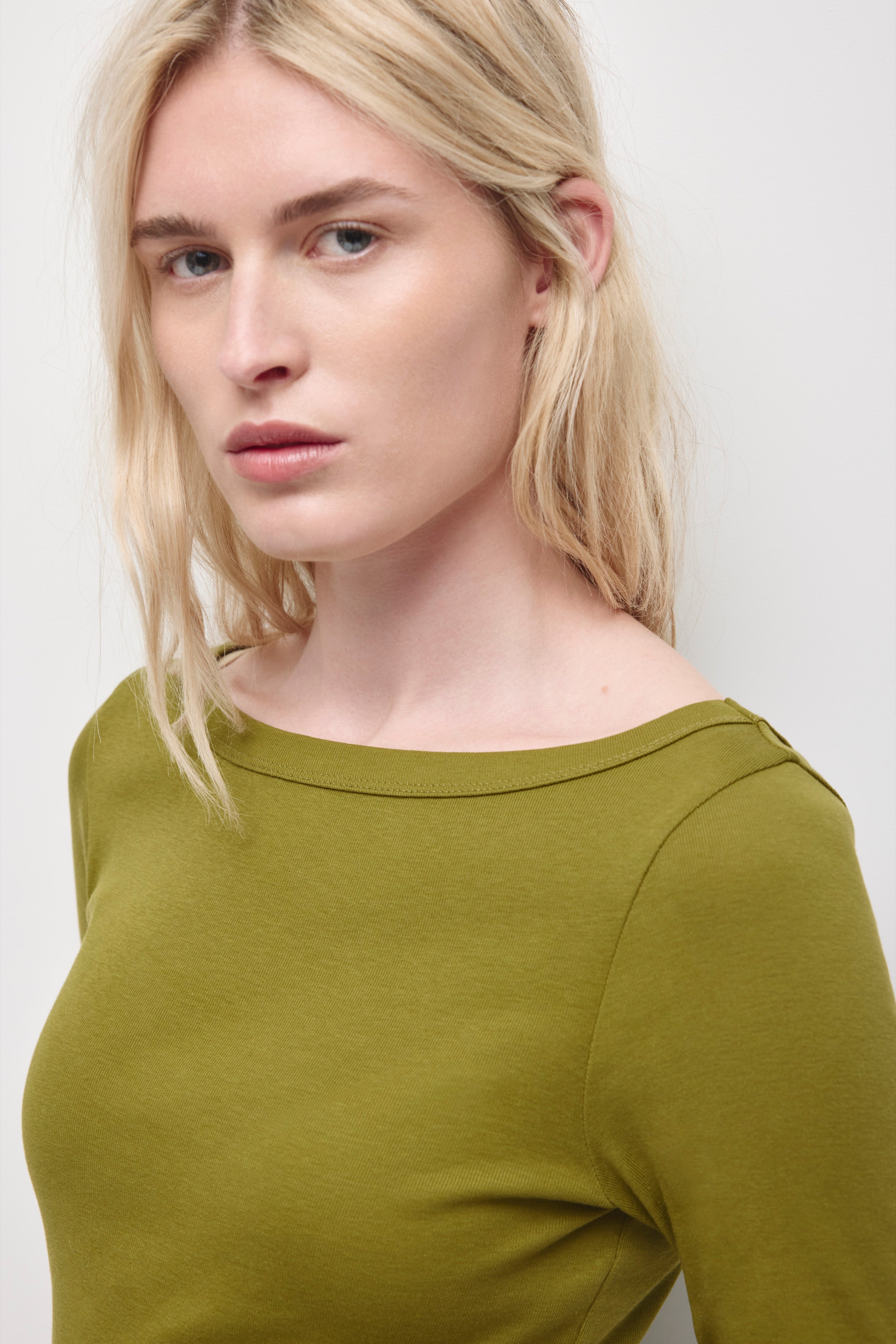 Women's Boatneck 3/4 Sleeve Top