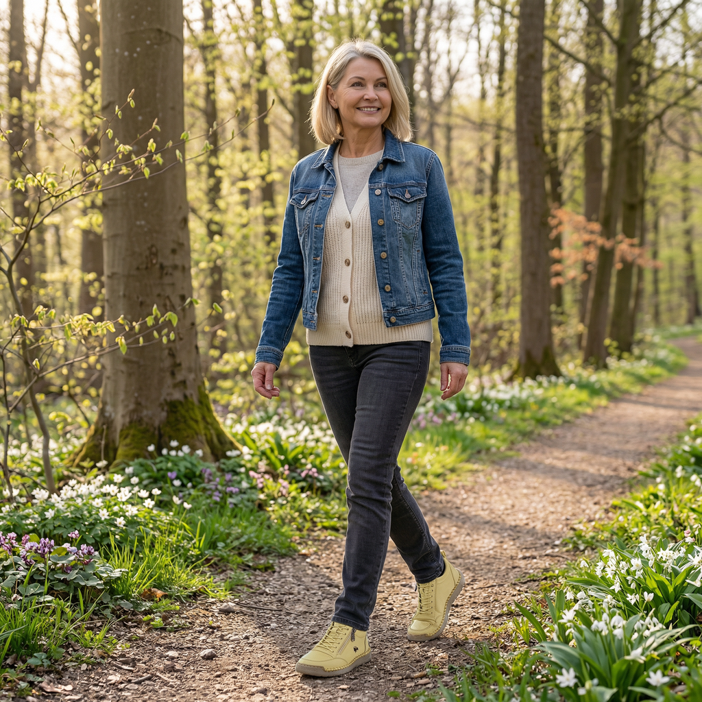 Mila  – Comfortable orthopedic sneakers + zipper V2