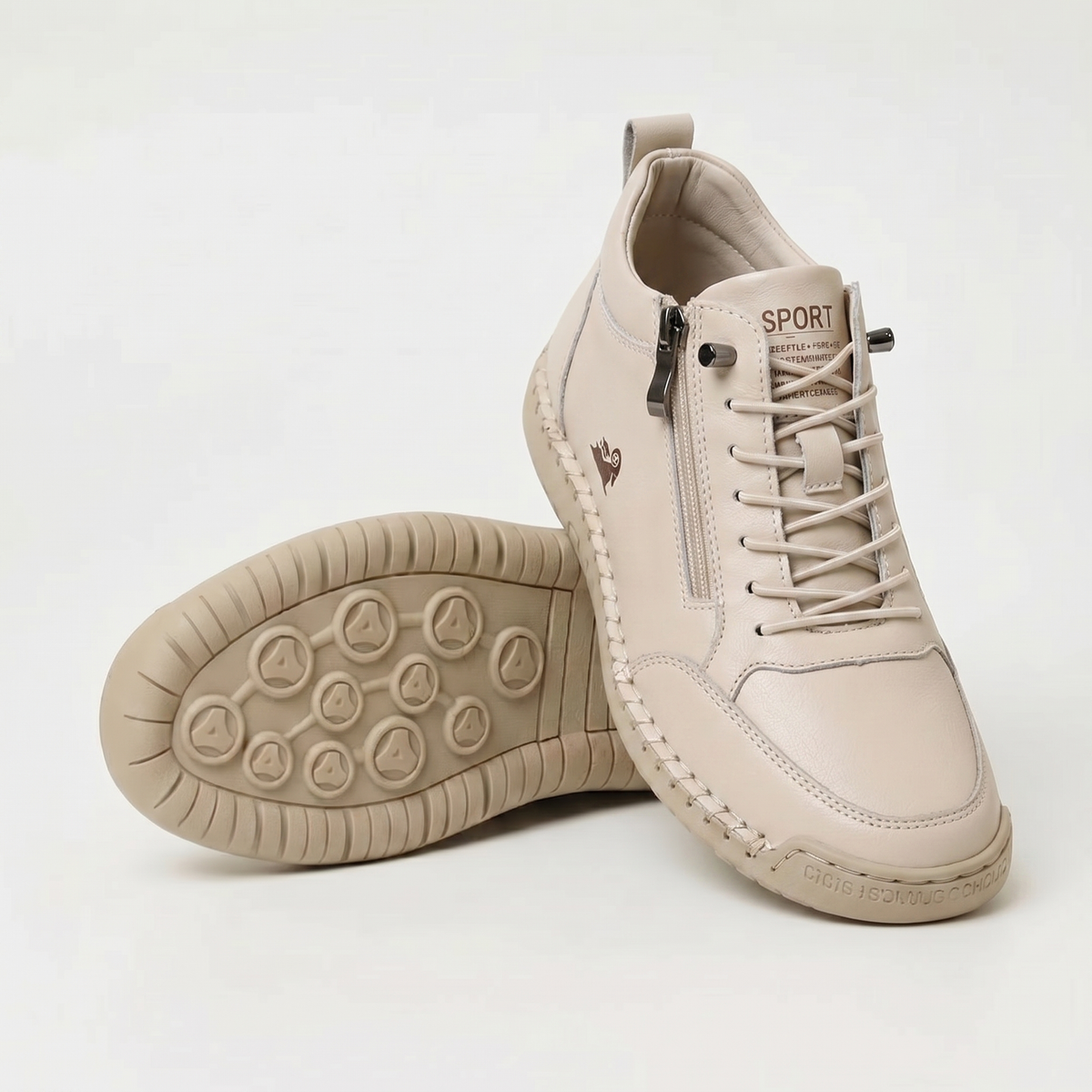 Mila  – Comfortable orthopedic sneakers + zipper V2